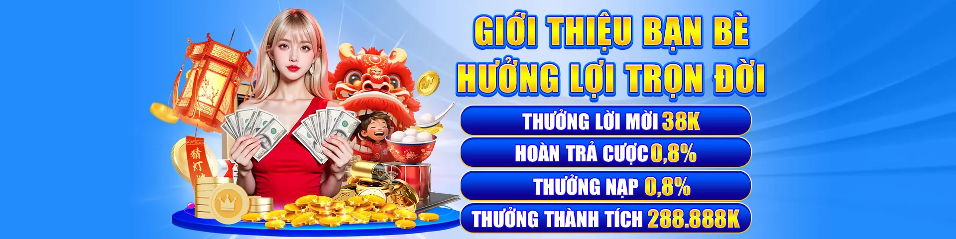 Hình ảnh chủ đề Lucky 8 Nổ Hũ với máy slot và tiền vàng